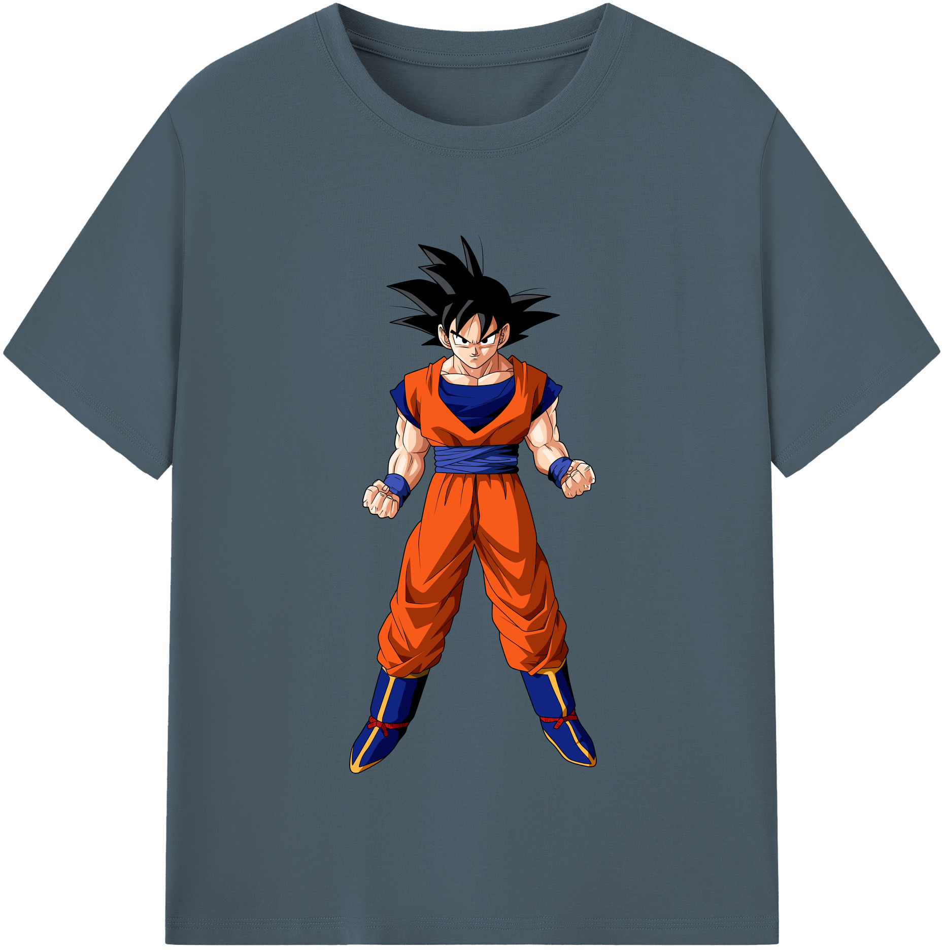 （画像用） ドラゴンボール 孫悟空（そん ごくう）Son Goku カカロット DRAGON BALL Kakarotto 綿100％半袖Tシャツ（フロントプリント）